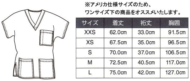 Z1004 SCRUBS スクラブス アメリカ生まれのプレミアムスクラブ 男女