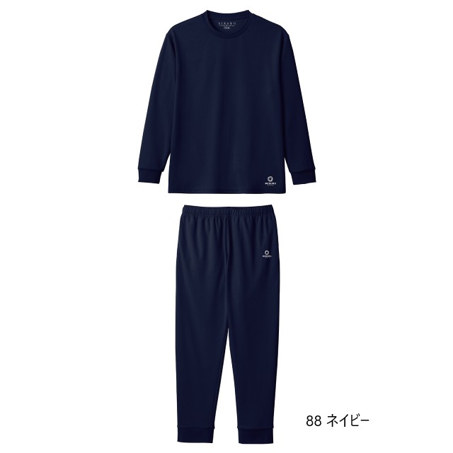 正規品保証！リライブシャツα　リカバリーウェア　ブラック　mun I4-05J【カラー：ブラック サイズ：O】リカバリーウェア A.A.TH